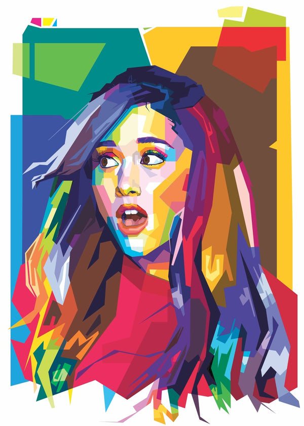 Ariana Grande WPAP Popart