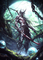 Enigmatic Forest Warrior