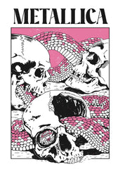 Metallica Skulls and Snake