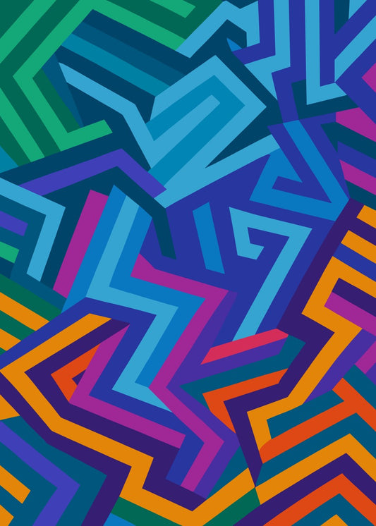 Colorful Abstract Geometric