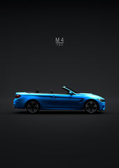 BMW 4-series F83 cabrio blue