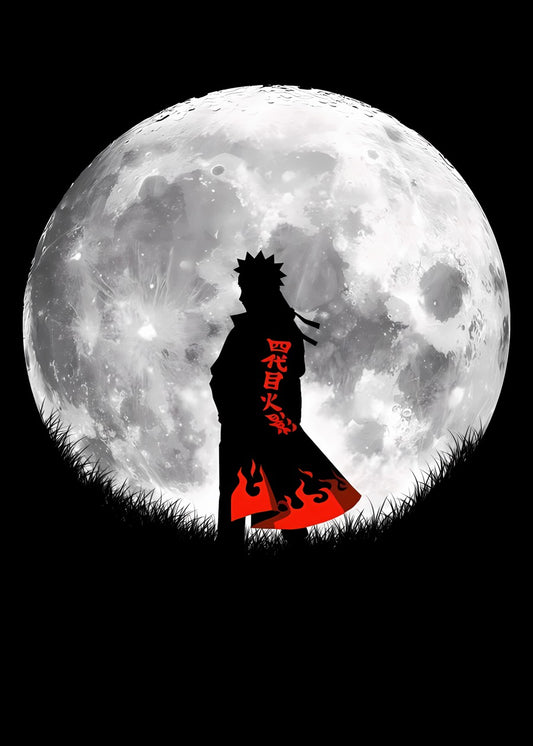 Naruto Moon Silhouette