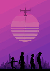 Cowboy Bebop Sunset Retro