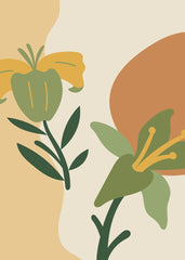 Abstract Floral Composition