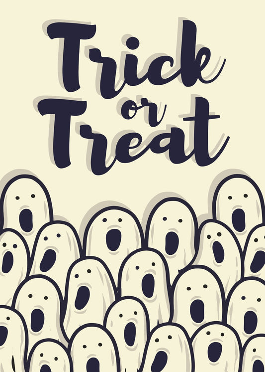 Ghostly Trick or Treat Action