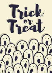 Ghostly Trick or Treat Action