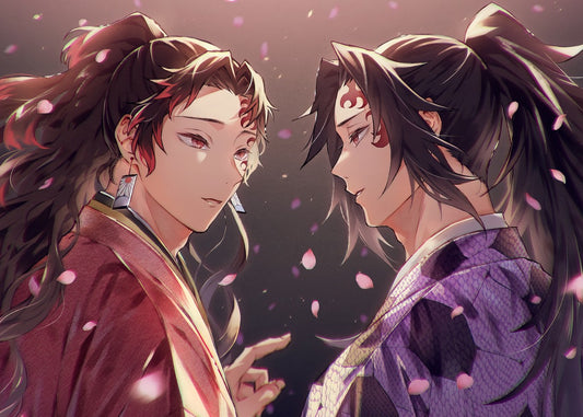 Yoriichi Tsugikuni and Michikatsu Tsugikuni, Demon Slayer Kimetsu no Yaiba