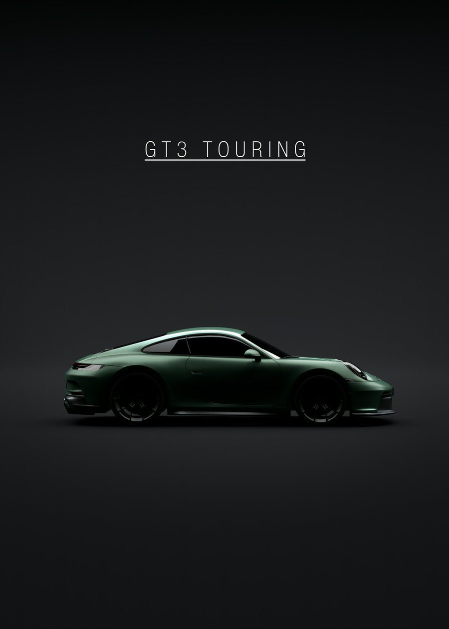 Porsche GT3 Touring Green 