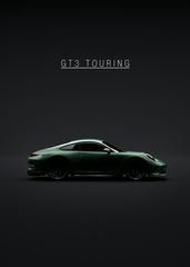 Porsche GT3 Touring Green 