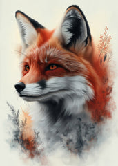 Fierce Fox Portrait