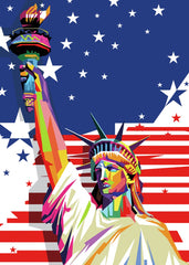 Liberty in Pop Colors