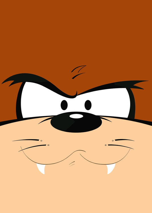Tasmanian Devil Face