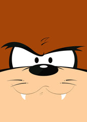 Tasmanian Devil Face