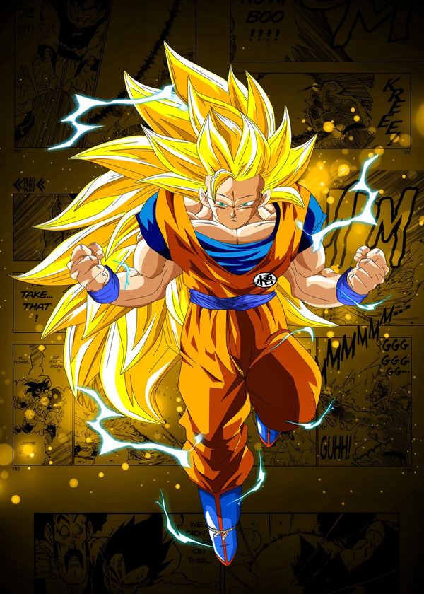 Super Saiyan 3, Dragon ball