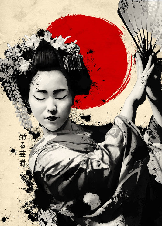 The dancing Geisha