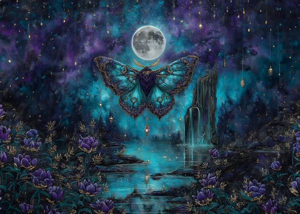 Moonlit Moth Dreams