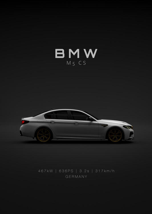 BMW M5 CS F90 - White - Specs