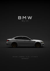 BMW M5 CS F90 - White - Specs