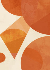 Abstract Orange Shapes