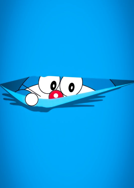 Doraemon Peeking