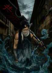 Zabuza Momochi the demon of the mist, Naruto