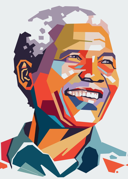Nelson Mandela pop art