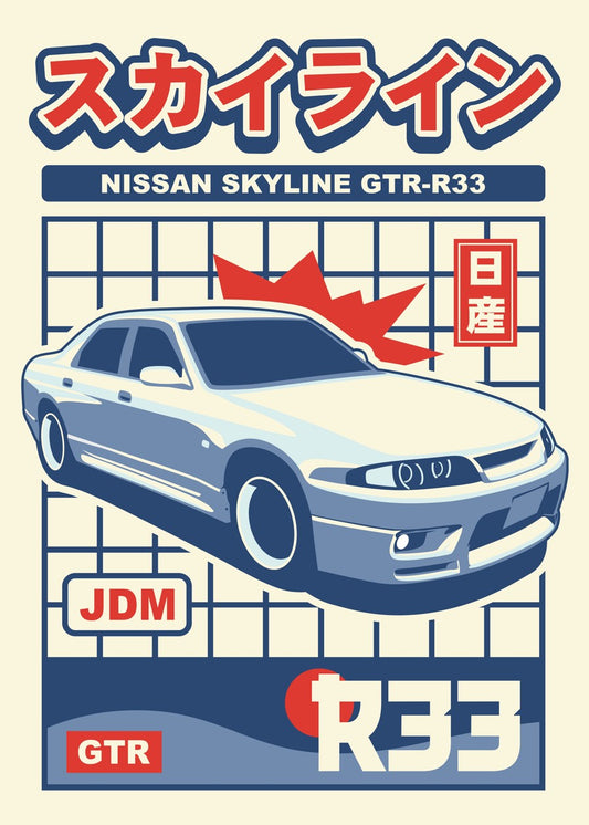 Nissan Skyline GTR R33