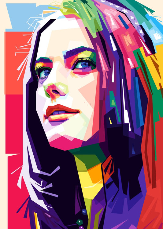 Kaya Scodelario WPAP Popart