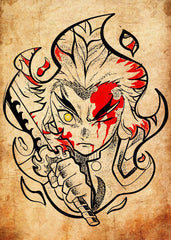 Rengoku Kyojuro, Demon Slayer Kimetsu no Yaiba
