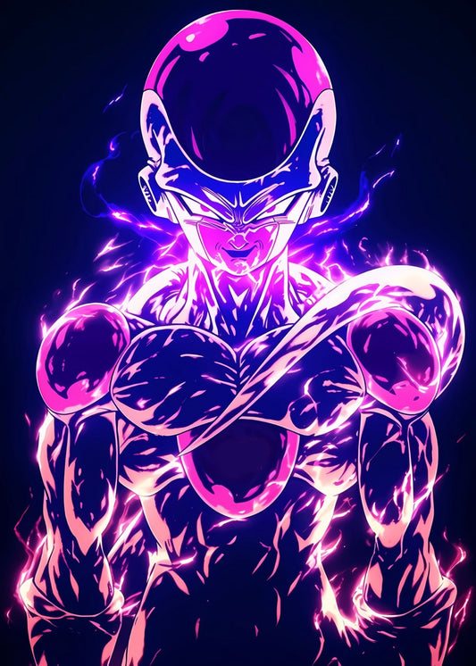 Frieza neon art, Dragon ball