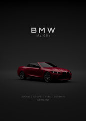 BMW M4 G83 Red Front Specs