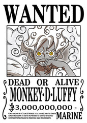 One Piece Luffy Wanted