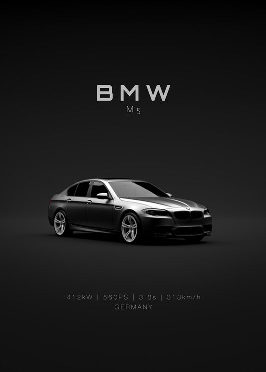 2012 BMW M5 F10 Front Specs