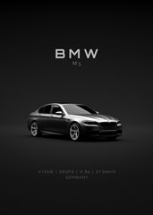 2012 BMW M5 F10 Front Specs