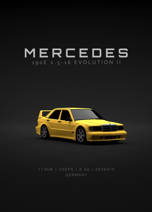 Mercedes-Benz 190E EVO II - Ye