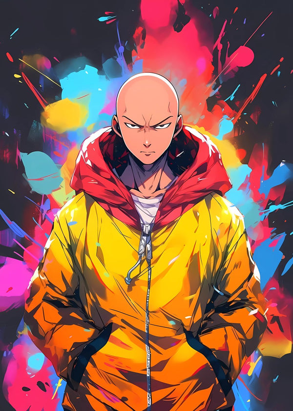 Saitama in Color Burst