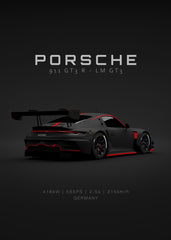Porsche LM GT3 GT3 R No1 Back 