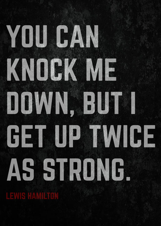You Can Knock Me Down