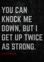 You Can Knock Me Down