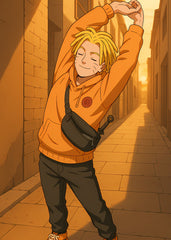 Naruto Day Stretch Streetwear