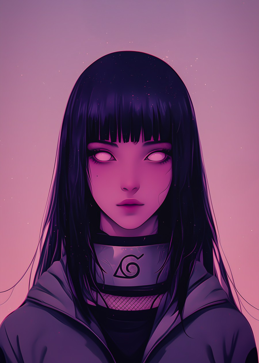 Hinata Hyuga - Purple Beauty