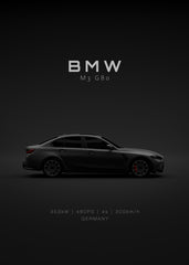 BMW M3 G80 2021 - grey - Specs