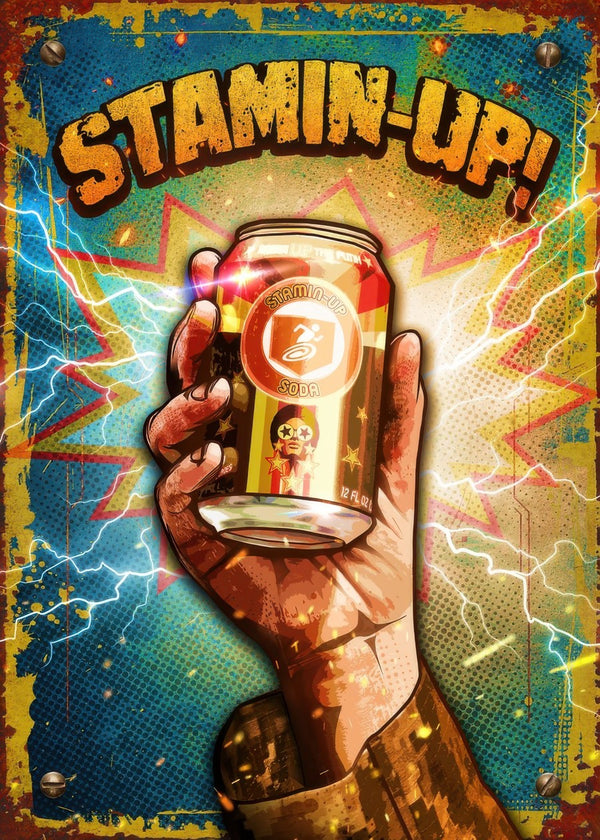 Stamin-up soda, Call of duty