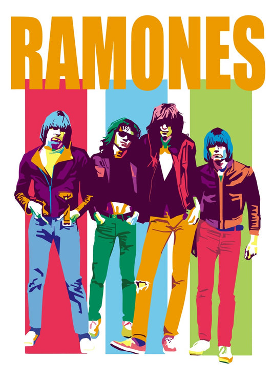 The Ramones Band Poster Art