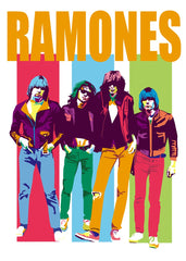 The Ramones Band Poster Art