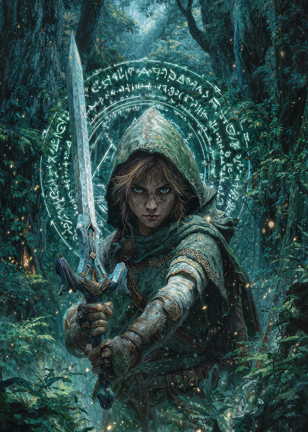 Runeblade Forest Elf Sentinel