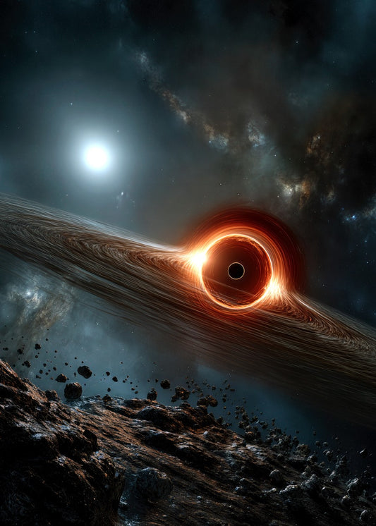 Light Encircles A Black Hole
