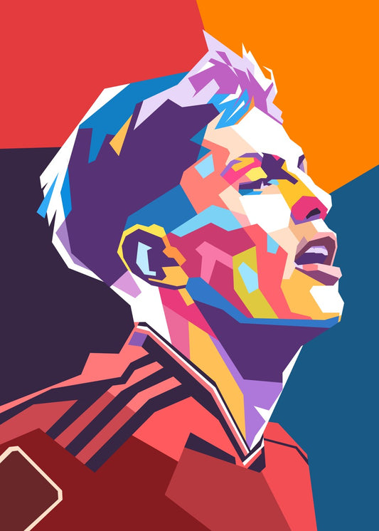 Alejandro Garnacho pop art