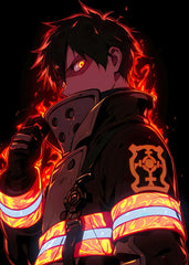 Shinra Kusakabe, Fire force