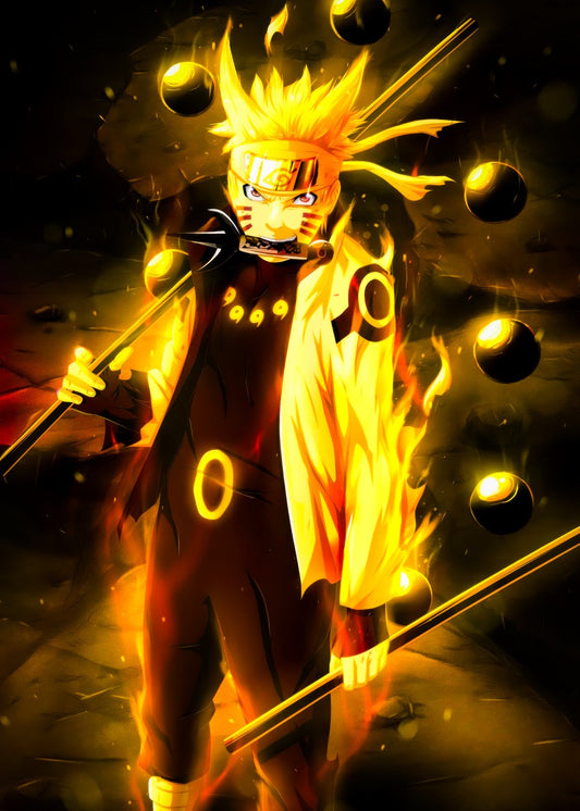 Naruto in Six Paths Sage Mode